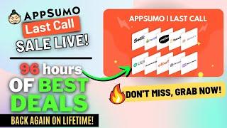 Appsumo Last Call Sale (Live) | Most Demanded LTDs Back for 96 Hours!