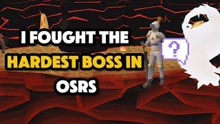 I fought the hardest boss in OSRS—Colossal Man Mode (#5)