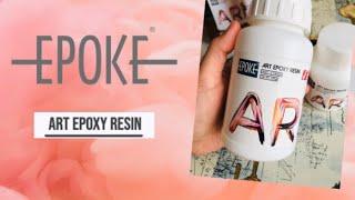 My Experience Using Epoke - Art Epoxy Resin | What You Need To Know | Mixing Ratio | Curing Time etc