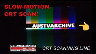 CRT Scan Lines: A Slow-Motion Look at the Science behind a Sony BVM Cathode Ray Tube