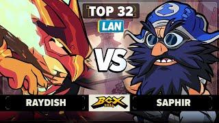 Raydish vs Saphir - Top 32 - Brawlhalla World Championship 2024 - LAN 1v1