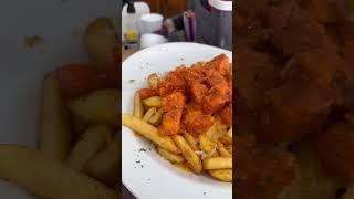 Yummy buffalo chicken fries at chicken & waffles 345 DOP #sosua #food #foodie