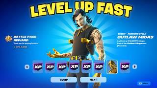 How to Unlock OUTLAW MIDAS in Fortnite (LEVEL UP FAST)