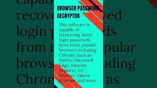 4 Chrome Password Recovery Software For Windows