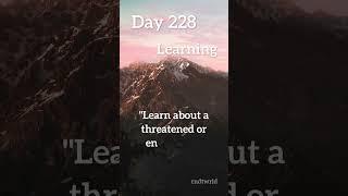 "365 Daily Challenges: Transforming Your Life, One Day at a Time!" - Day 228