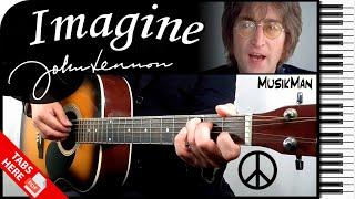 IMAGINE  - John Lennon  / GUITAR Cover / MusikMan N°157