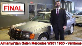 Almanya'dan Gelen Mercedes W201 190D - Yenileme Final