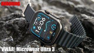 VWAR| Microwear Ultra 3 49mm Smart Watch 2GB ROM, 1000 Dials, ChatGPT Better than Hello Watch 3?