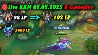 Wild Rift China Live KKMrank Challenger 98 LP to Sovereign 102 LP | 2.2.2025 - 8 Gameplay Jungle