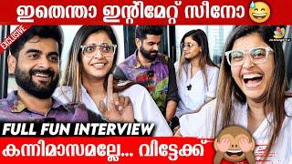 ഇത്രയും ചിരിച്ച വേറൊരു ഇന്റർവ്യൂ ഇല്ലേയില്ല | Adhil Ibrahim | Parvathy Nambiar | Indiaglitz