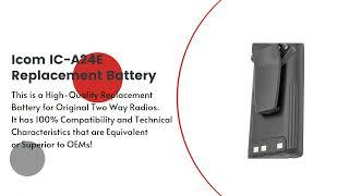 Replacement Battery for Icom IC-A24E