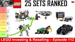 LEGO Tier List - Retiring 2024 - 25 sets - LEGO Investing & Reselling Guide