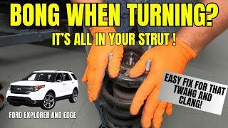 Strut replacement 2011-15 Ford Explorer and Edge (restore that quiet smooth ride)