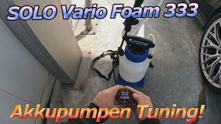 SOLO CLEANLine Vario Foam 333 mit AKKUPUMPE an der SB-BOX - Ohne Pumpen ist schon entspannt!