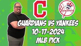 Cleveland Guardians vs New York Yankees 10/15/24 MLB ALCS Game 3 Pick & Prediction | MLB Tips