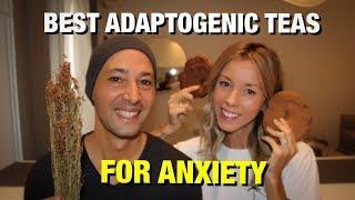 Top 5 BEST TEAS FOR ANXIETY (Calming Adaptogenic Herbs)