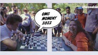 ONLY 19 MOVES! Judit Polgar Beats Magnus Carlsen with a Nice TRICK in Sicilian Defense (2022)