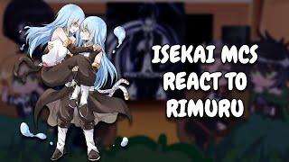 Isekai MCs React To Each Other || Rimuru || Gacha React