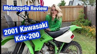 2001 Kawasaki kdx200 Motorcycle Review