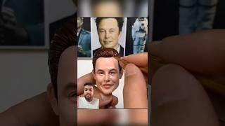 Clay Sculpture| Elon Musk #art #clayartisanjay #sculpture #claymodel #clay #claysculpting #movie