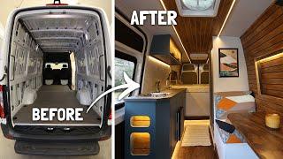 Van Build TIME LAPSE: The Perfect Campervan Start to Finish in 30 days!!