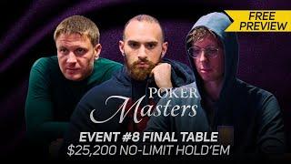 Poker Masters 2024 | Event #8 $25,000 Final Table ft Andrew Lichtenberger, Sam Soverel & Aram Zobian