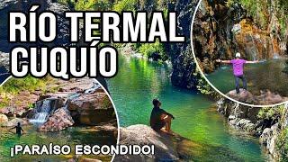 🟢 RÍO DE AGUA TERMAL CUQUÍO  PARAÍSO a 2 horas de GUADALAJARA ▶️ Charco de la Vaca #mexico