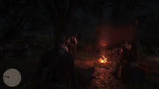 Red Dead Redemption 2 Dutch Tahiti Speech with Perfectly Timed Thunder and Lighting