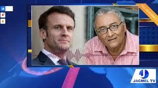 Michel Soukar reponn Emmanuel Macron! Pwofesè a deklare manb Konsèy Prezidansyèl yo pa gen karaktè.