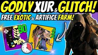 This XUR FARM Is AMAZING! Free ARTIFICE ARMOR Glitch, EXOTIC CLASS Items & CATALYST Nov 22 Destiny 2