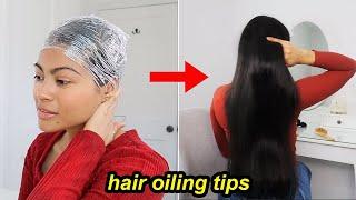 Hair Oiling Secrets For Extreme Hair Growth | Hair growth tips