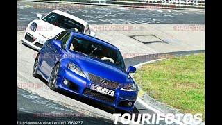 Lexus ISF on Nürburgring Nordschleife Touristenfahrten