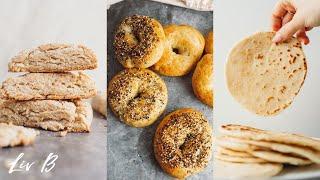 3 Homemade Vegan Staple Recipes: bagels, tortillas + scones!