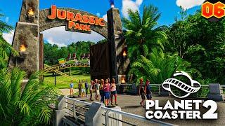 Building JURASSIC PARK in Planet Coaster 2! (#6)