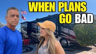 When RV Travel Plans Go Bad - How to Adjust #rvlife #rvliving