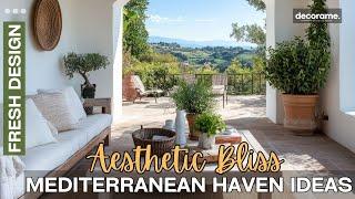 Aesthetic Bliss: Crafting an Indoor-Outdoor Mediterranean Haven