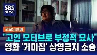 "부정적으로 묘사"…고 김기영 유족, '거미집' 상영금지 가처분 / SBS / 굿모닝연예