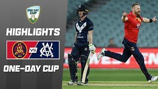 South Australia v Victoria | One-Day Cup Final 2024-25