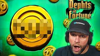 This MEGA BONUS on the *NEW* DEPTHS OF FORTUNE ACTUALLY PAID!! (Bonus Buys)