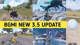 BGMI NEW 3.5 UPDATE IS HERE NEW WINTER UPDATE BGMI