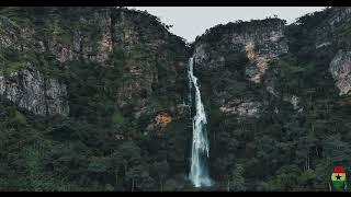 The HIGHEST Waterfalls in West Africa, GHANA Wli WATERFALLS