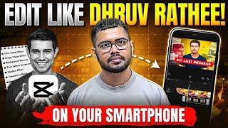 How to Edit Like DHRUV RATHEE on your Smartphone? 