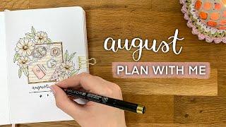 Plan With Me | 2023 August Bullet Journal Setup 