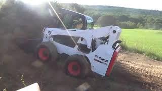 2016 Bobcat S750 M Series Rubber Tire Skid Steer Loader Cab Heat Air Only 1083 Hours For Sale Nice!!