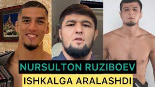 NURSULTON RUZIBOEV AMIRXON VA DOSTONDI ISHKALIGA ARALASHDI