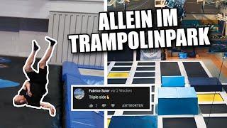 Wir machen EURE TRICKS! // Keiner da im AirTime Trampolinpark!