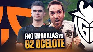 FNATIC RHOBALAS contre G2 OCELOTE | Twitch Rivals : TEAM RHOBALAS | Game 6