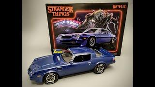 NEW PARTS Netflix Stranger Things Billy Hargrove 1979 Chevy Camaro Z28  1/24 Scale Model Kit How To