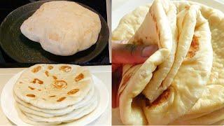 Naan bread | How to make soft naan breads | Naan bread recipe.