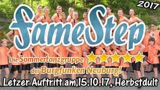 Fame Steps der Burgfunken Neuburg - Auftritt am Marktsonntag / Herbstdult 15.10.17